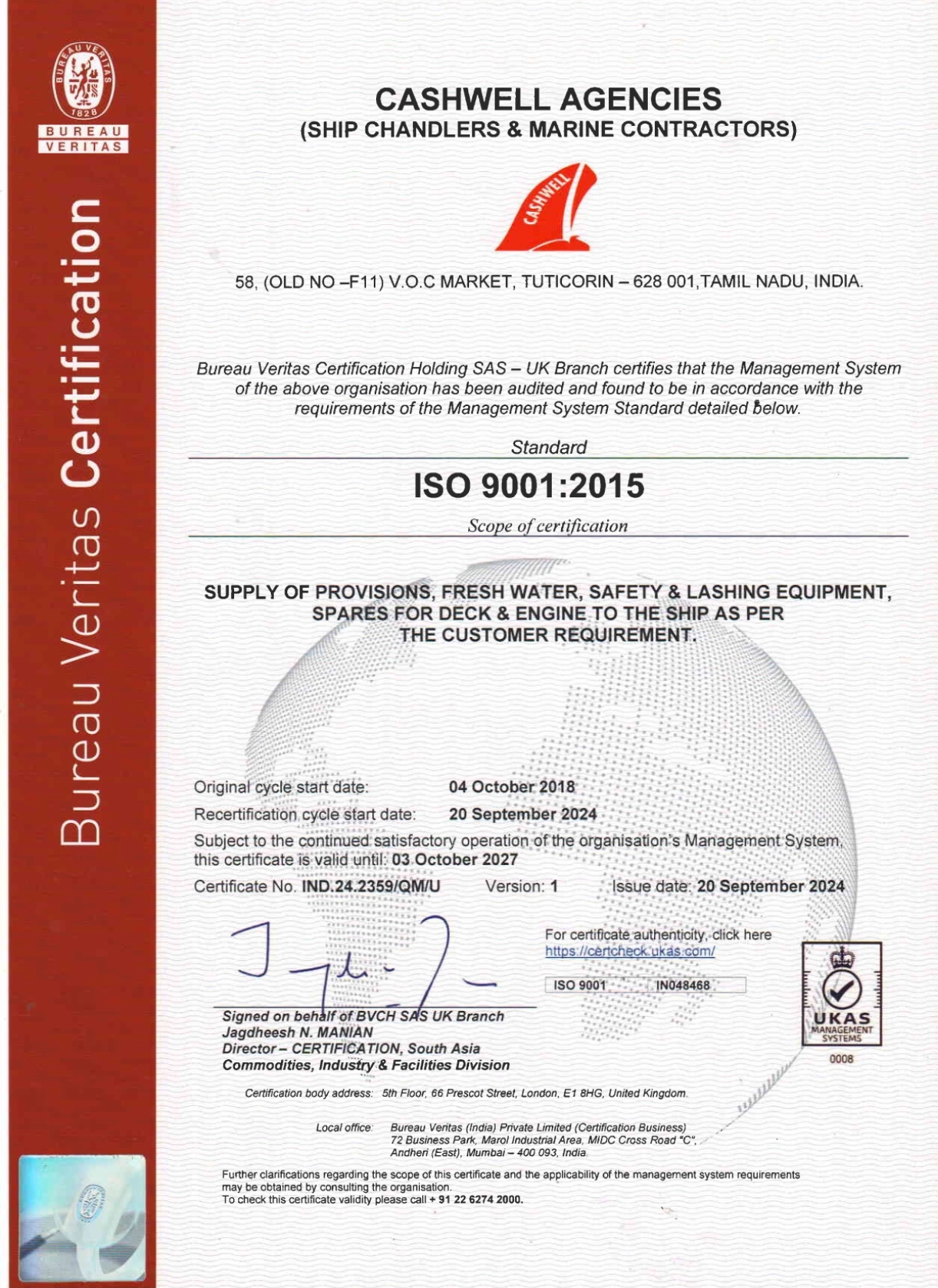 ISO 9001:2015