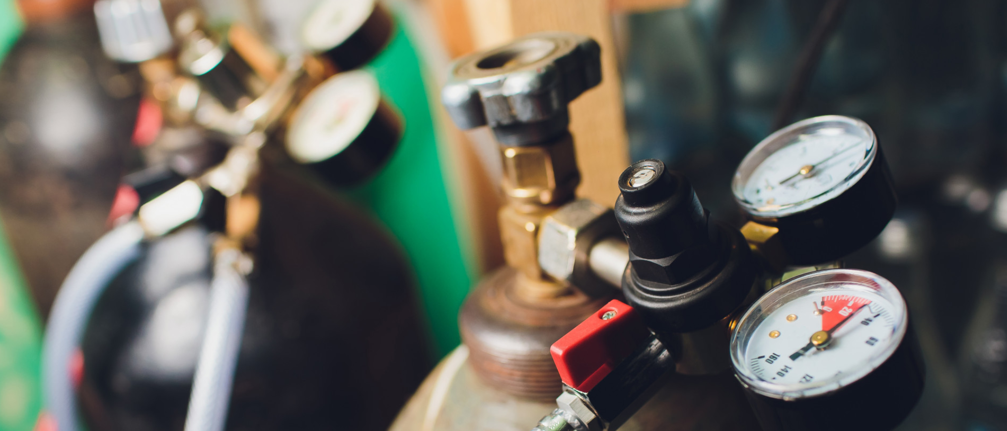Oxygen, Acetylene & Freon Gases